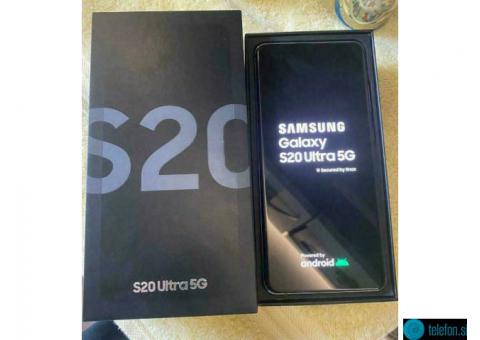Samsung Galaxy S20 128GB = $500 , Samsung S20+ 128GB = $530 , Samsung  S20 Ultra 128GB = $550