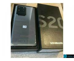 Samsung Galaxy S20 128GB = $500 , Samsung S20+ 128GB = $530 , Samsung  S20 Ultra 128GB = $550